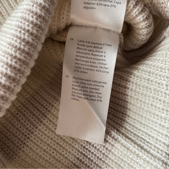 COS Striped Turtleneck Sweater - Picture 6 of 7